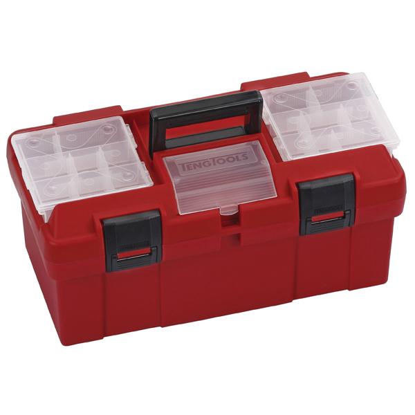 Teng 445Mm Plastic Portable Tool Box (W/Storage) | Tool Boxes-Tool Storage-Tool Factory