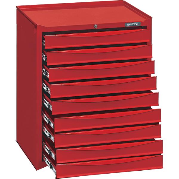Teng 9-Dr. Storage Cabinet (No Wheels) | Accessories - Roll Cabinet Accessories-Tool Storage-Tool Factory