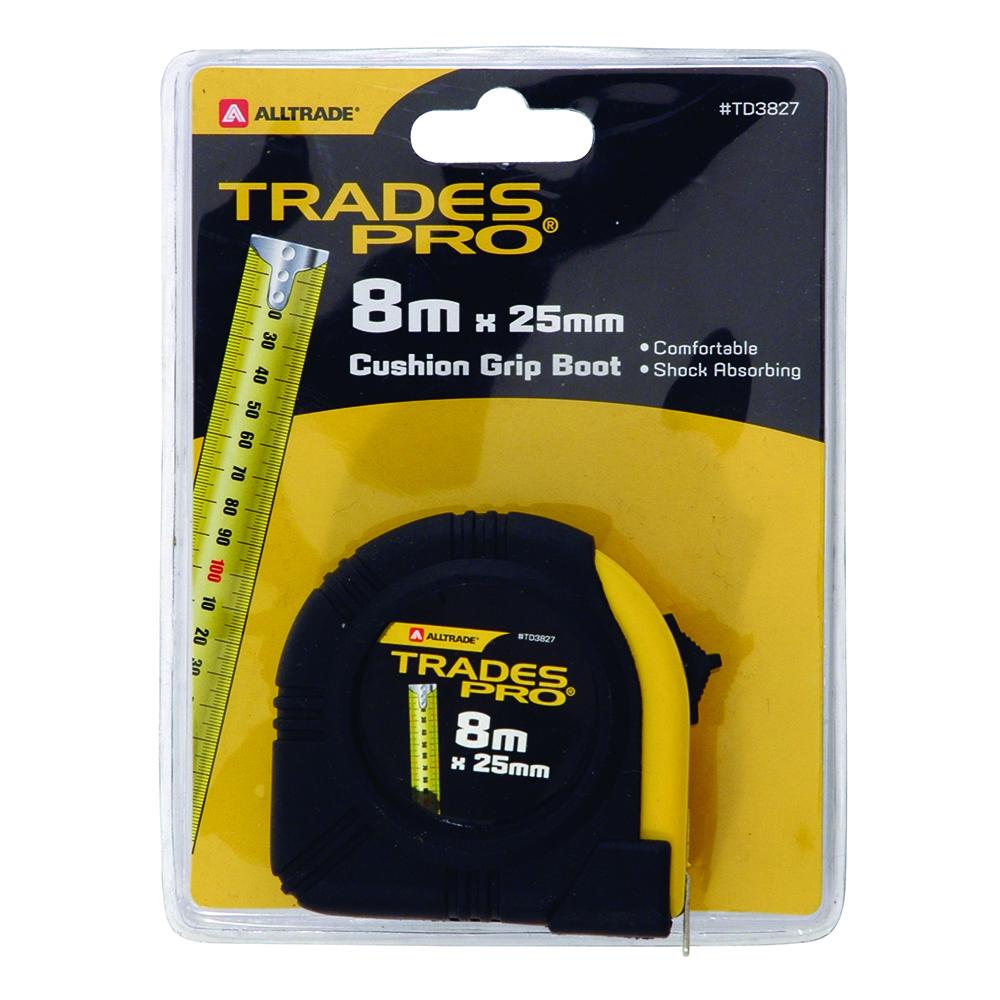 Trades Pro 8M x 25mm Metric Steel Tape Measure