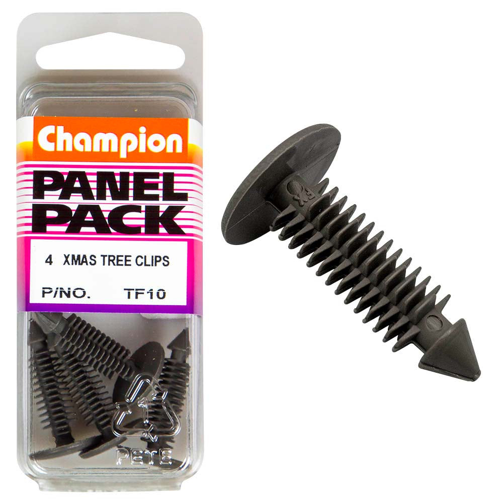 Champion Xmas Tree Clip Grey 16mm HD x 22mm -1pk
