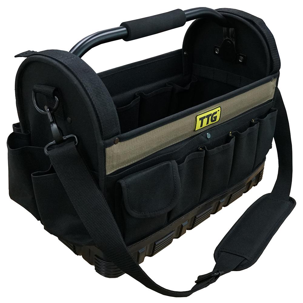 Ttg 16In Open Top Tool Bag W/ Moulded Rubber Base | Tool Pouches & Holders-Work Wear-Tool Factory