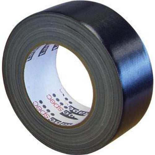 Nz Tape Waterproof Cloth Tape Premium 48Mm X 30M - Black | Cloth Tape (Waterproof)-Tapes - Adhesive-Tool Factory