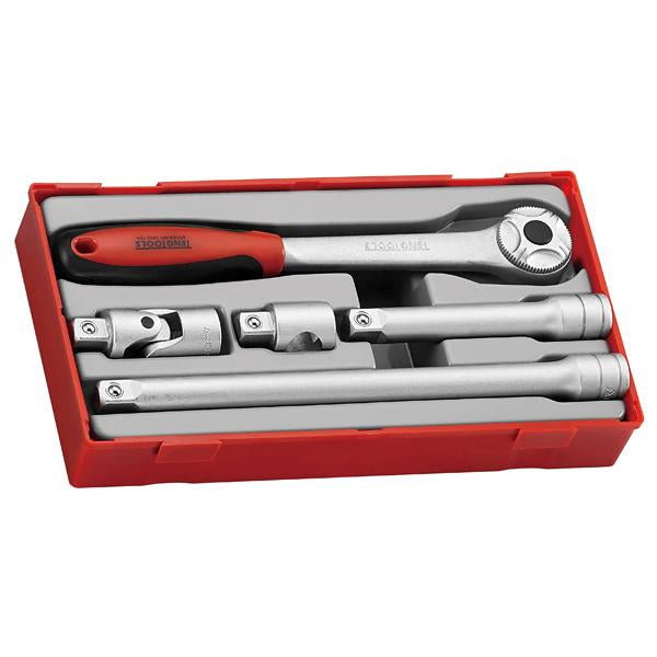 Teng 5Pc 1/2In Dr. Socket Accessories Set - Tc-Tray | Tool Tray Sets - 1/2 Inch Drive-Hand Tools-Tool Factory