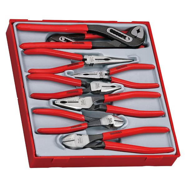 8Pc Mega Bite Vinyl Grip Plier Set | Tool Tray Sets-Hand Tools-Tool Factory