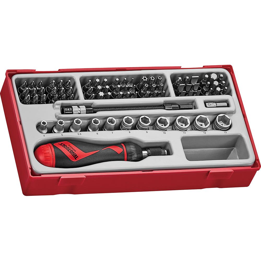 Teng 84Pc Md Bits & Socket Set - Tc-Tray | Tool Tray Sets