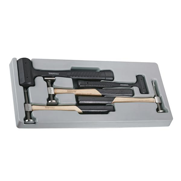 Teng 5Pc Auto Body Hammer Set - Ps Tray | Tool Tray Sets-Hand Tools-Tool Factory