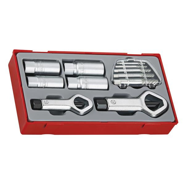 11Pc Stud & Nut Remover Set | Tool Tray Sets-Hand Tools-Tool Factory