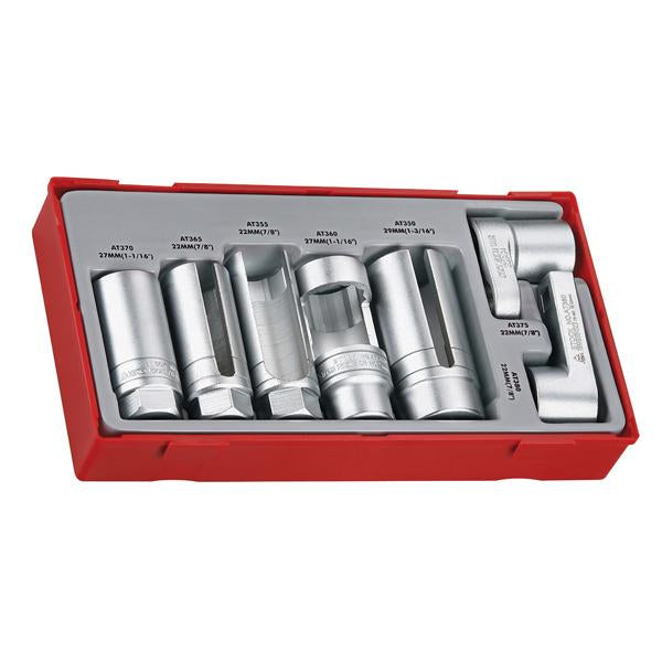 7Pc 3/8 & 1/2In Dr. Specialist Socket Set | Tool Tray Sets-Hand Tools-Tool Factory