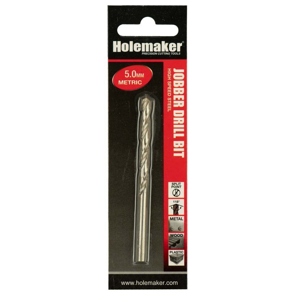 Holemaker Jobber Drill 5.0mm - 1pc (Carded)