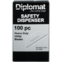 Diplomat Heavy D Utility 100 Dispensor-Razor Blades & Knives-Tool Factory