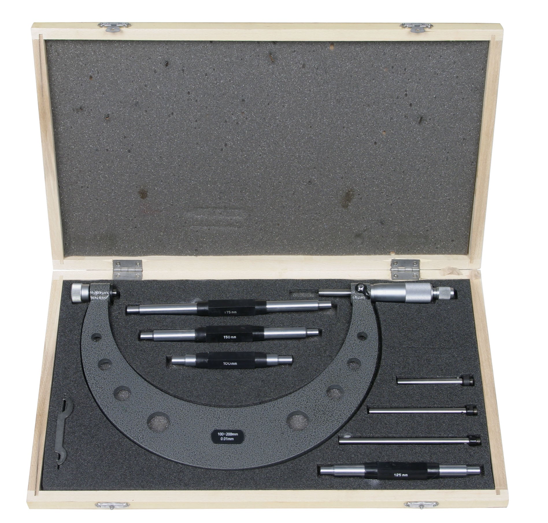 Wayco Micrometer Metric 100-200mm Set