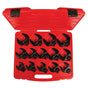 AmPro Crowfoot Wrench Set 14pc 1/2"Dr 1.1/16-2"-Hand Tools-Tool Factory