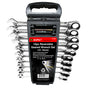 AmPro Reversible Geared Wrench Set 10pc 10-19mm-Hand Tools-Tool Factory