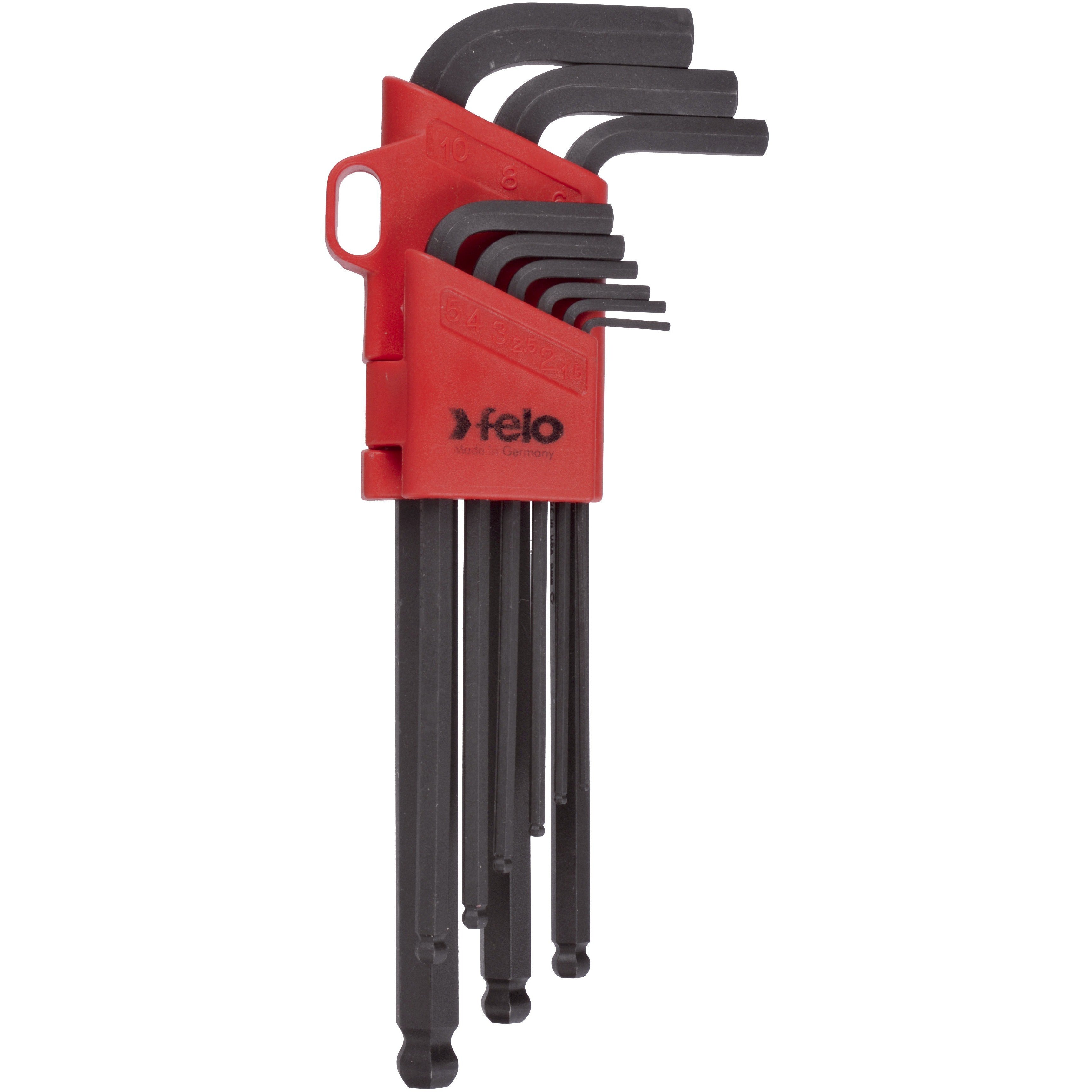 Felo Hex Wrench Set 1.5-10mm (9pc)-Hand Tools-Tool Factory