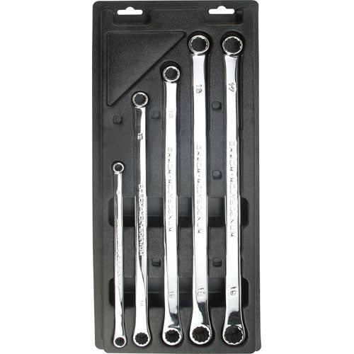 AmPro Double Box Wrench Set 5pc-Hand Tools-Tool Factory
