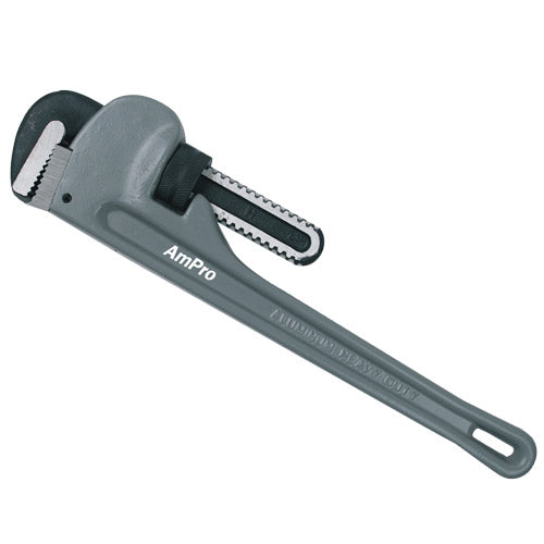 AmPro Aluminium Pipe Wrench 600mm (Jaw Cap. 75mm)-Hand Tools-Tool Factory