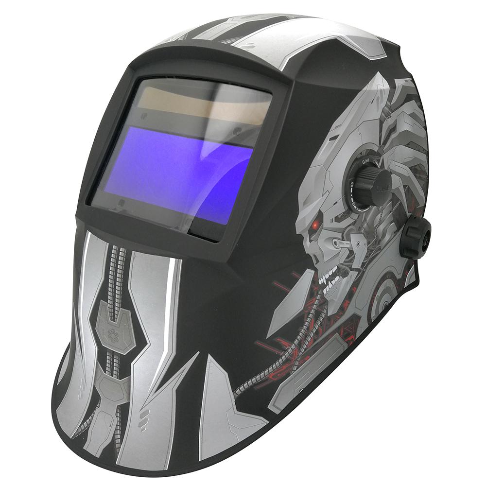 Weldsafe Platinum Dusky Robot (Matt) Welding Helmet