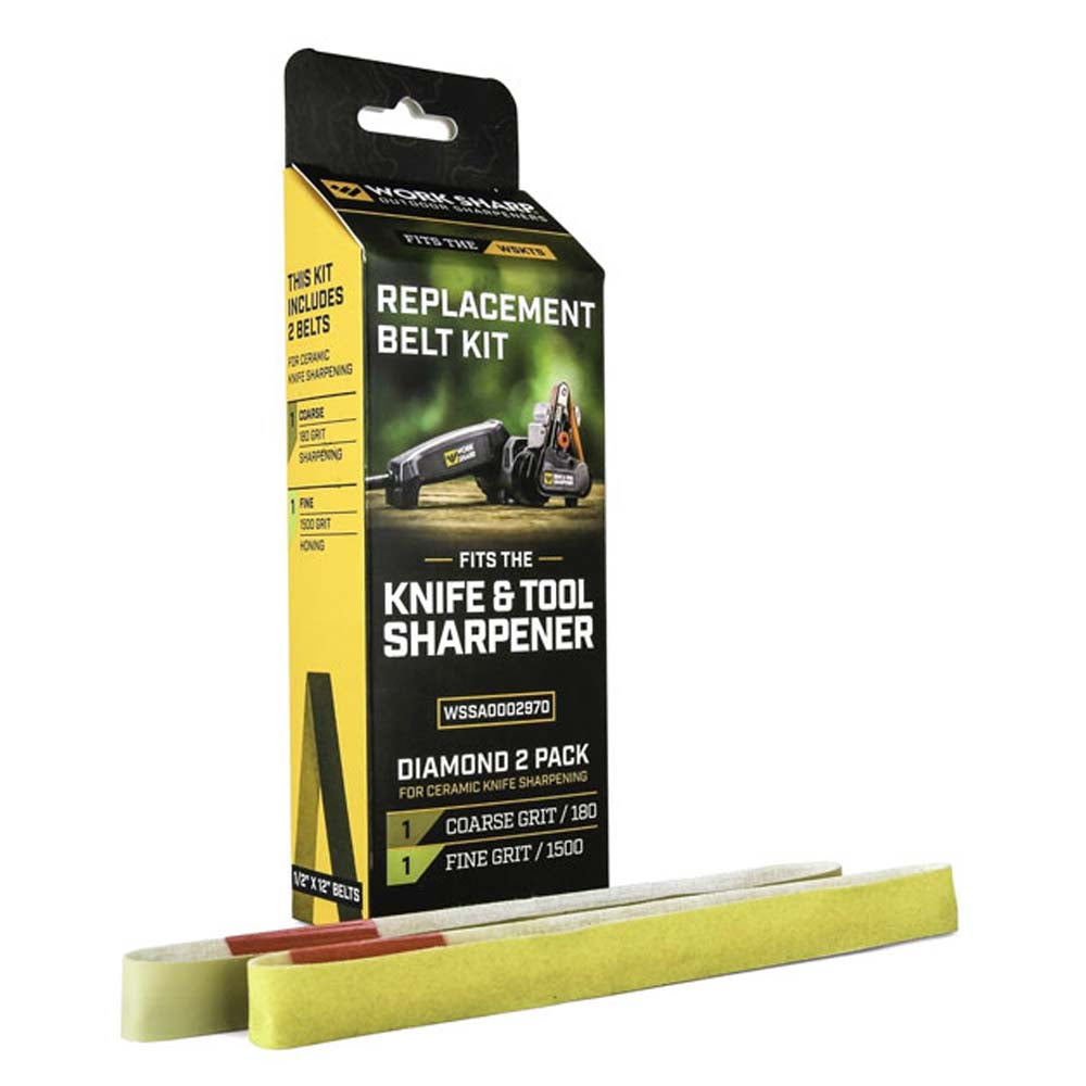 WS 2pc Replacement Belts 180 & 1500 Diamond Grit (Micromesh)