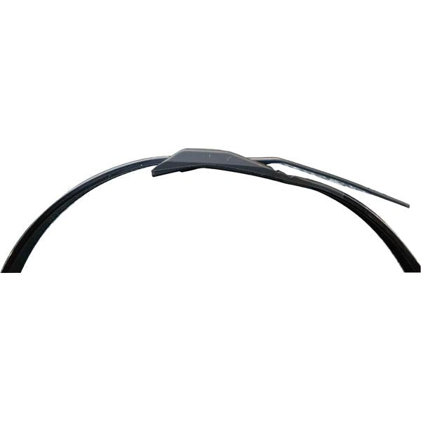 Isl 205X2.5Mm Low Profile Cable Tie - Uv Blk - 100Pk | Low Profile - Black-Cable Ties-Tool Factory