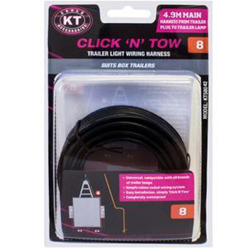 Kt C'N'T 5P To 4P Main Wire Harness-4.9M (#8)** | Click 'N' Tow Trailer Connections-Automotive & Electrical Accessories-Tool Factory