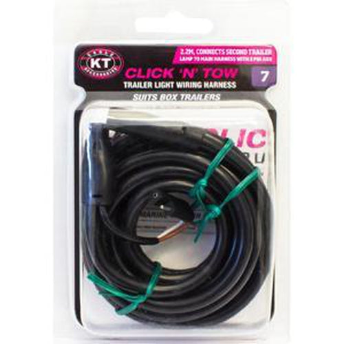 Kt C'N'T 4P To 4P Left Lamp Harness-2.2M (#7)** | Click 'N' Tow Trailer Connections-Automotive & Electrical Accessories-Tool Factory
