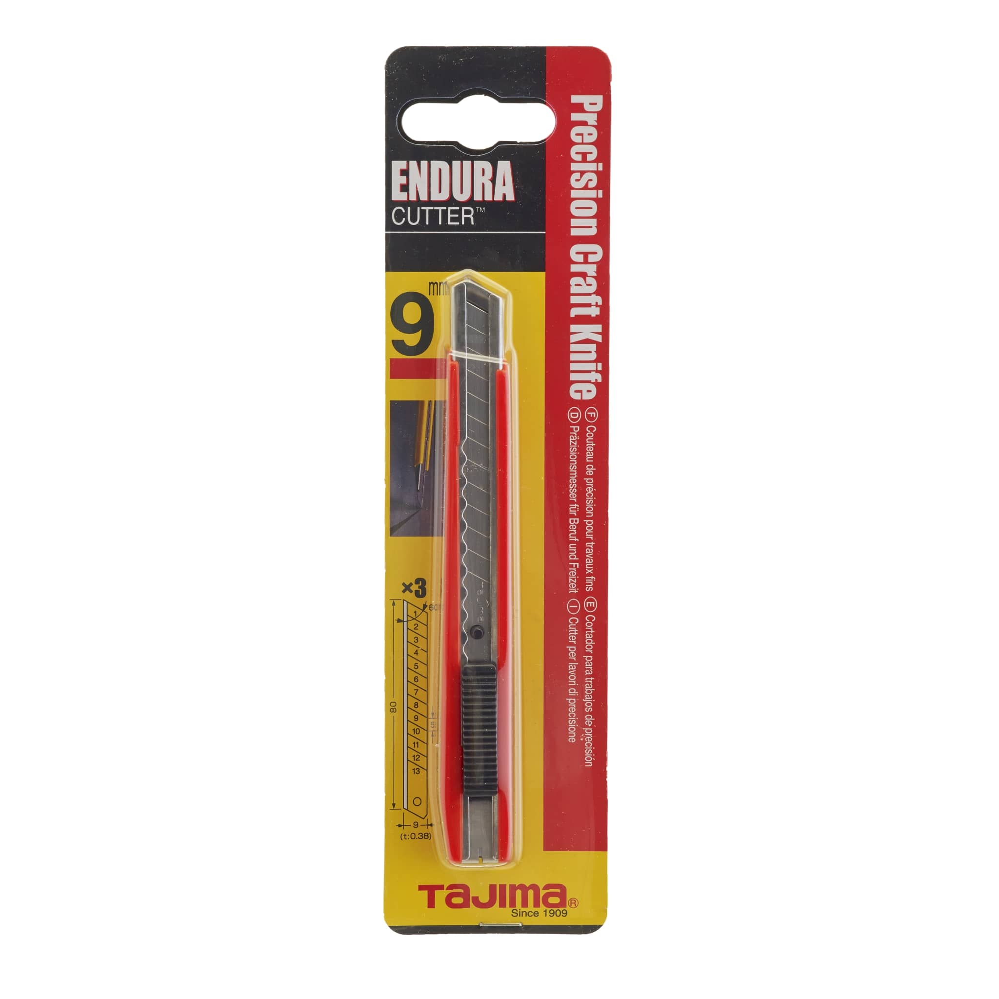 Tajima LC303 9mm Slide-Lock Cutter Carded