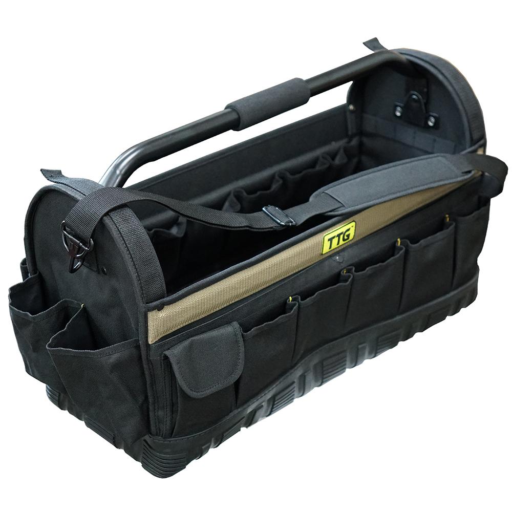 Ttg 24In Open Top Tool Bag W/ Moulded Rubber Base | Tool Pouches & Holders-Work Wear-Tool Factory